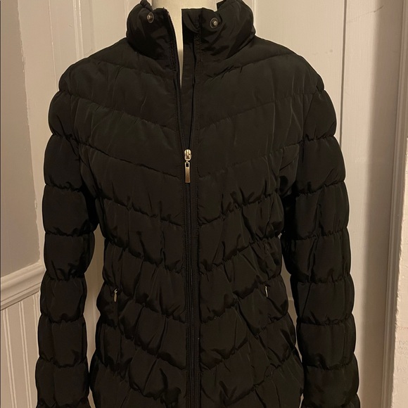 INC International Concepts Jackets & Blazers - Women’s Inc. Concepts black lightweight puffer jacket